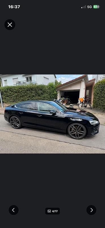 Gebraucht Audi A5 Sportback Design 286 PS (210 kW) 2017 Schwarz Kleinwagen