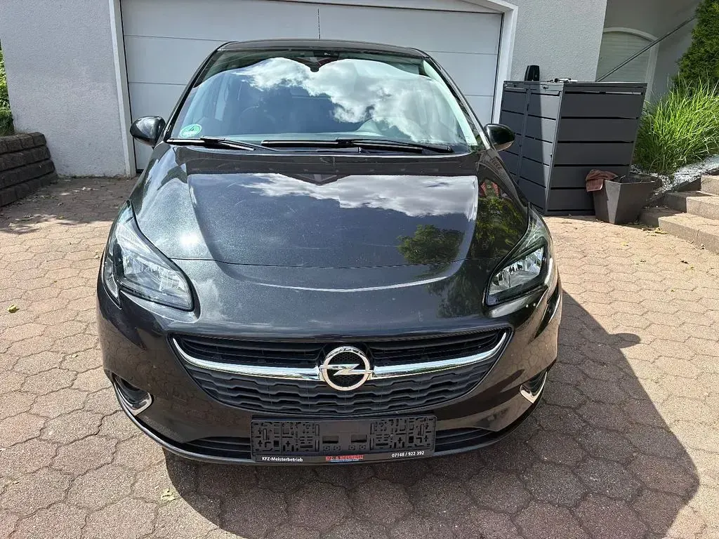 Gebraucht Opel Corsa Edition 90 PS (66 kW) 2017 Schwarz Kleinwagen
