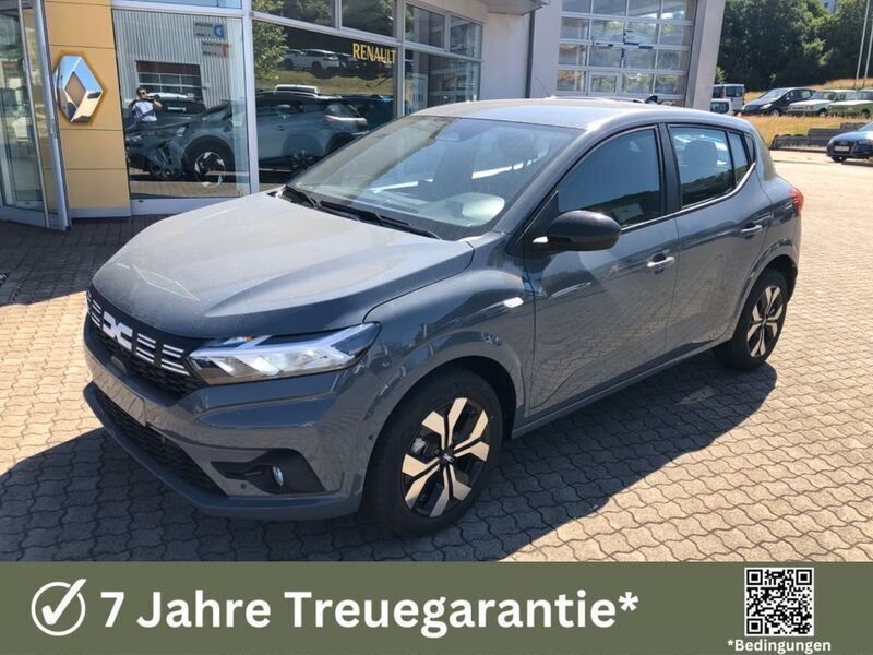 Grau Neu 2025 Dacia Sandero Journey Kleinwagen | 20.380 € (Fairer Preis) - Bild 1/4