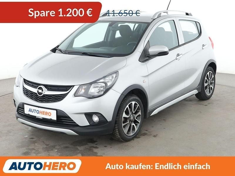 Silber Gebraucht 2019 Opel Karl Rocks Kleinwagen | 10.450 € (Fairer Preis) - Bild 1/3