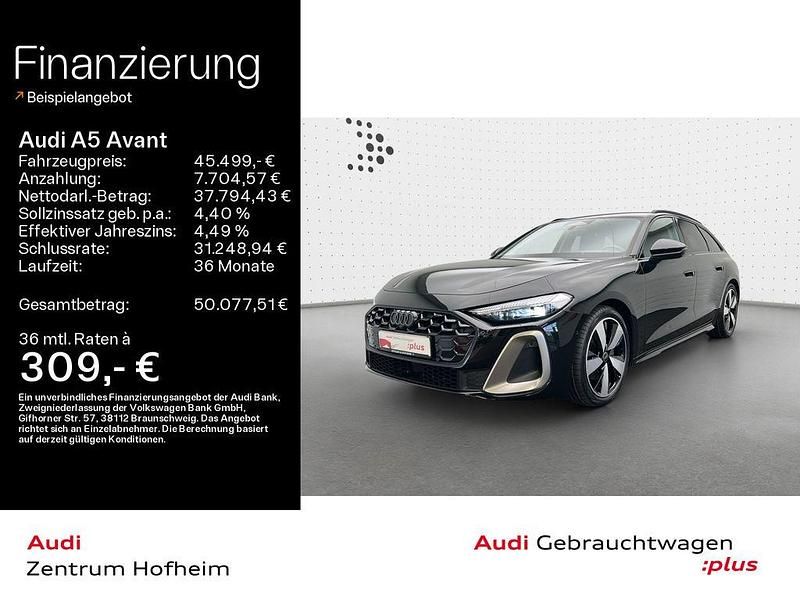 Mythosschwarz metallic Gebraucht 2025 Audi A5 Ambiente Coupé | 45.499 € (Etwas zu teuer) - Bild 1/4