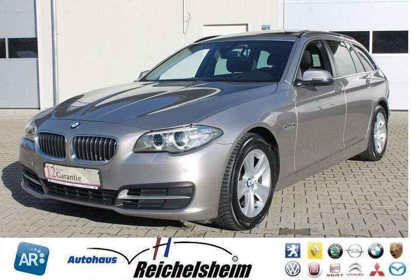 Silber Gebraucht 2014 BMW 520 Comfort Edition Kombi | 13.999 € (Teuer) - Bild 1/4