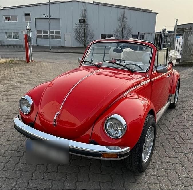 Gebraucht VW Käfer S 50 PS (36 kW) 1979 Rot Cabrio