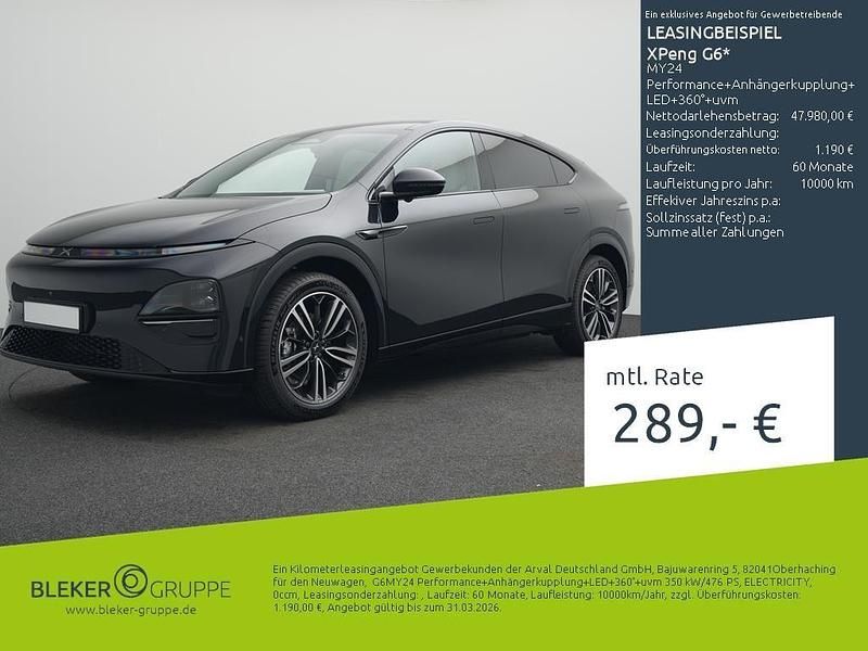 Midnight black Neu 2025 XPENG G6 SUV | 40.319 € (Etwas zu teuer) - Bild 1/3