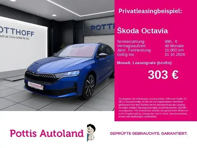 Gebraucht Skoda Octavia SportLine 150 PS (110 kW) 2025 Kombi