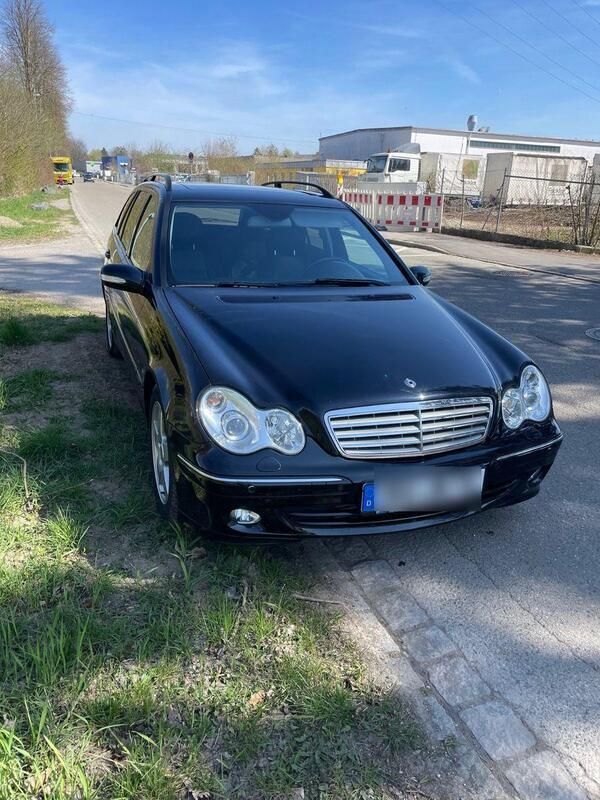 Schwarz Gebraucht 2007 Mercedes C220 Sport Edition Kombi | 2.999 € (Superpreis) - Bild 1/4