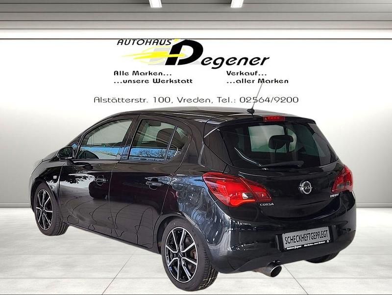 Gebraucht Opel Corsa 101 PS (74 kW) 2016 Schwarz Kleinwagen