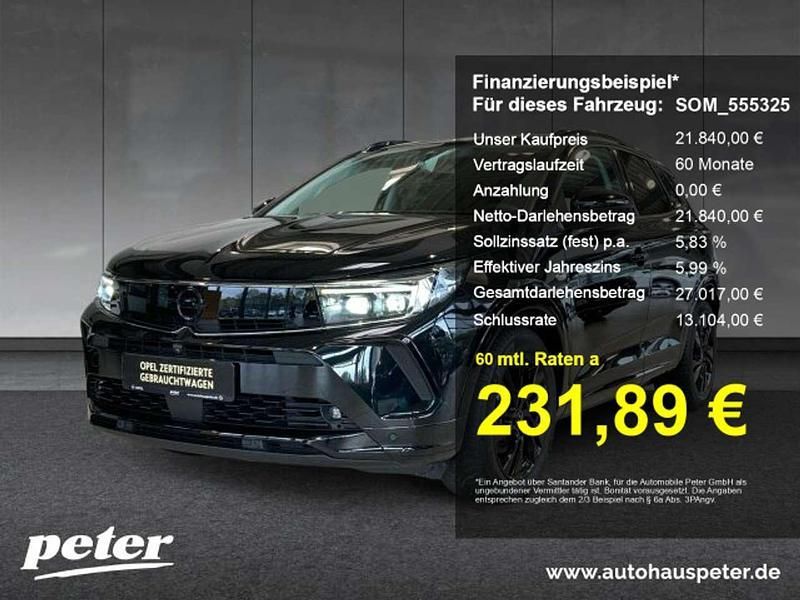 Schwarz Gebraucht 2023 Opel Grandland X GS Line SUV | 21.840 € (Guter Preis) - Bild 1/2