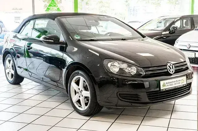 Gebraucht VW Golf Cabriolet 105 PS (77 kW) 2013 Schwarz Cabrio