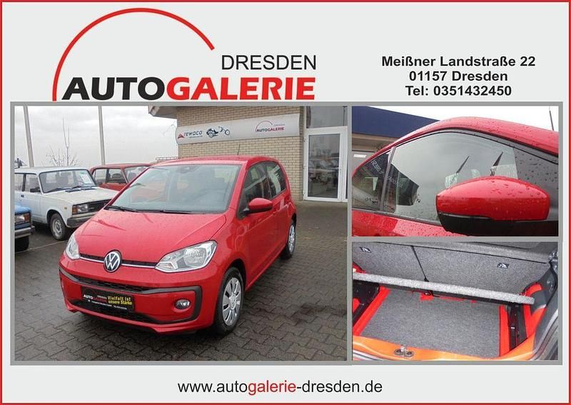 Gebraucht VW up! Basis 65 PS (47 kW) 2021 Rot Kleinwagen