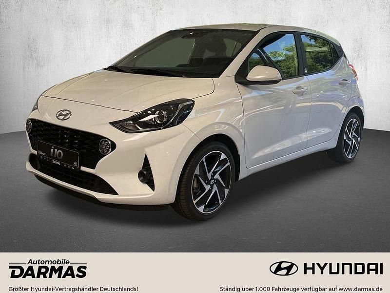 Weiß Gebraucht 2021 Hyundai i10 Edition 30+ Kleinwagen | 12.990 € (Fairer Preis) - Bild 1/4