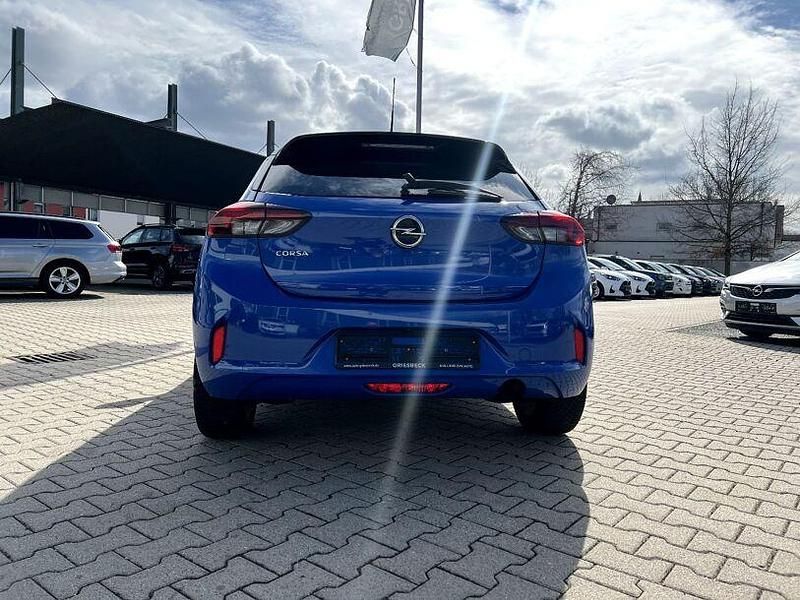 Gebraucht Opel Corsa Edition 101 PS (74 kW) 2021 Perl blau / voltaik blau (metallic) Kleinwagen