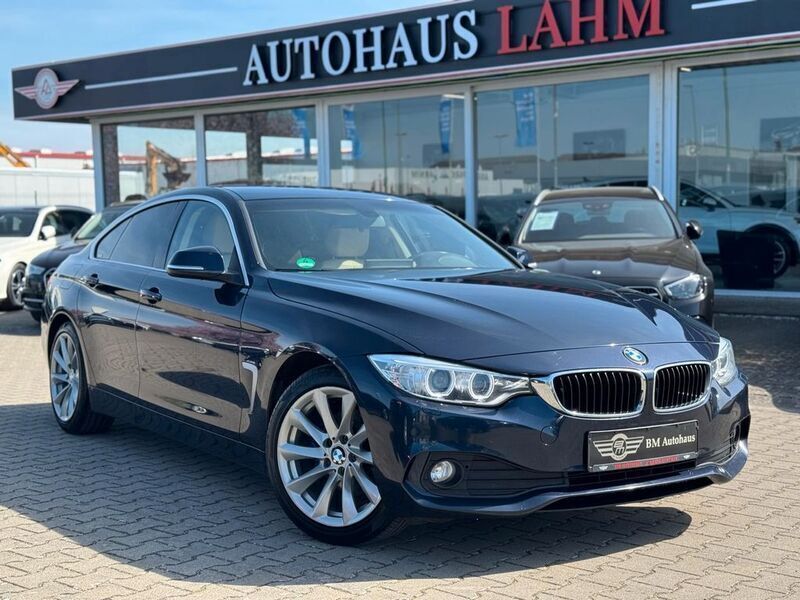 Blau Gebraucht 2015 BMW 420 Gran Coupé Sport Line Coupé | 16.990 € (Guter Preis) - Bild 1/4