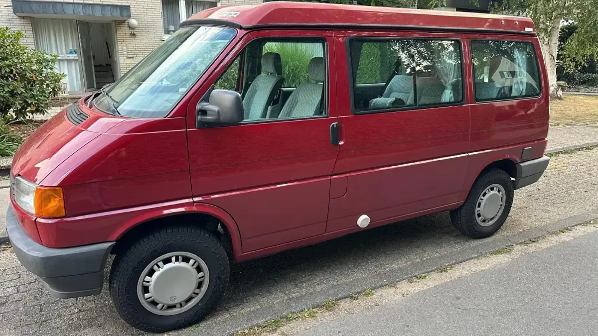 Usado VW T4 68 HP (50 kW) 1995 Vermelho Van