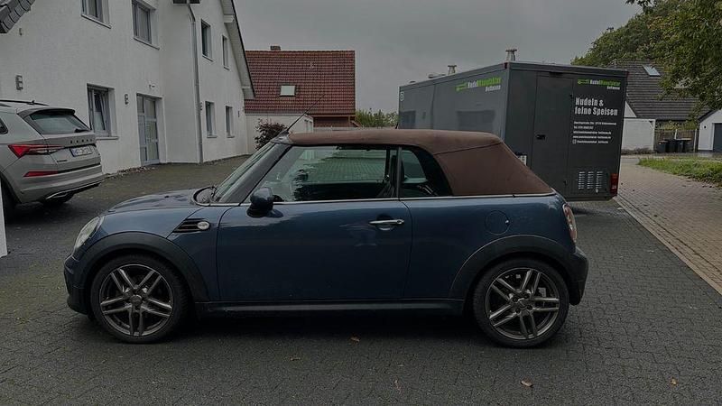 Blau Gebraucht 2011 Mini Cooper D Cabriolet Cabrio | 14.490 € - Bild 1/4