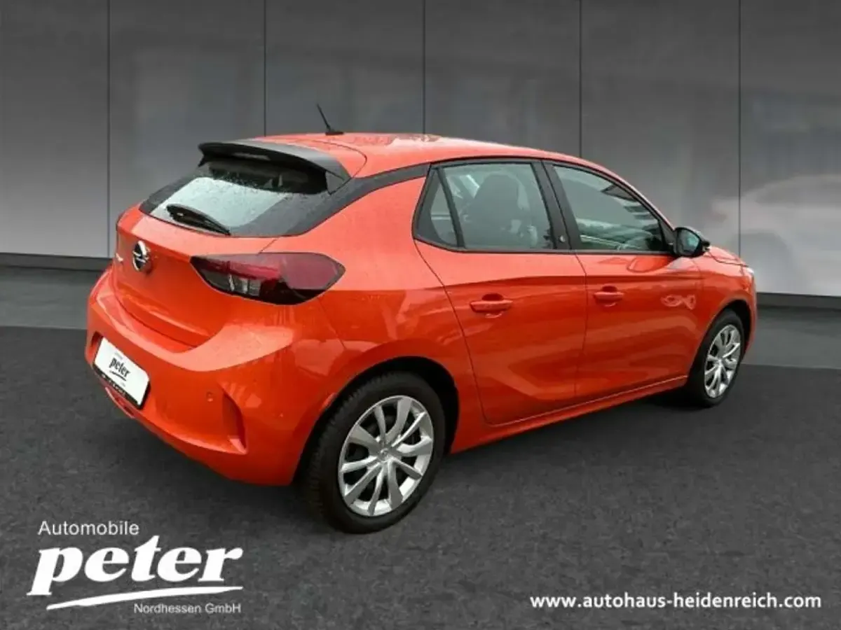Używany Opel Corsa-e Edition 100 kW (136 KM) 2021 Pomarańczowy Hatchback