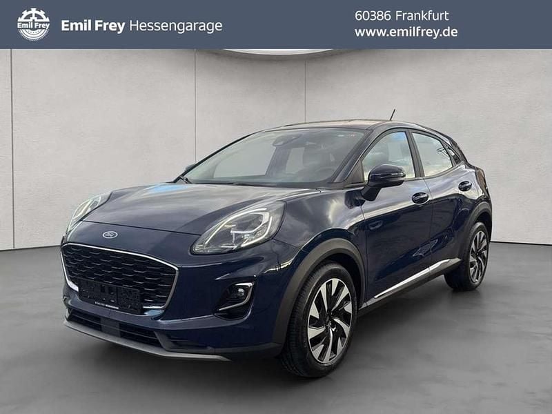 Blau Gebraucht 2022 Ford Puma Titanium SUV | 14.950 € (Superpreis) - Bild 1/4