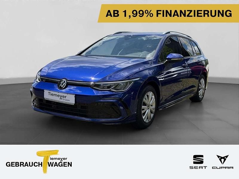 Blau Gebraucht 2023 VW Golf VIII R-line Kombi | 26.680 € (Guter Preis) - Bild 1/4