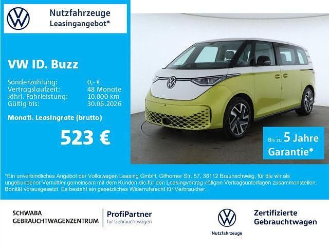 Neu VW ID. Buzz Pro 150 kW (204 PS) 2025 Candyweiß/limonengelb metalli Van / Kleinbus