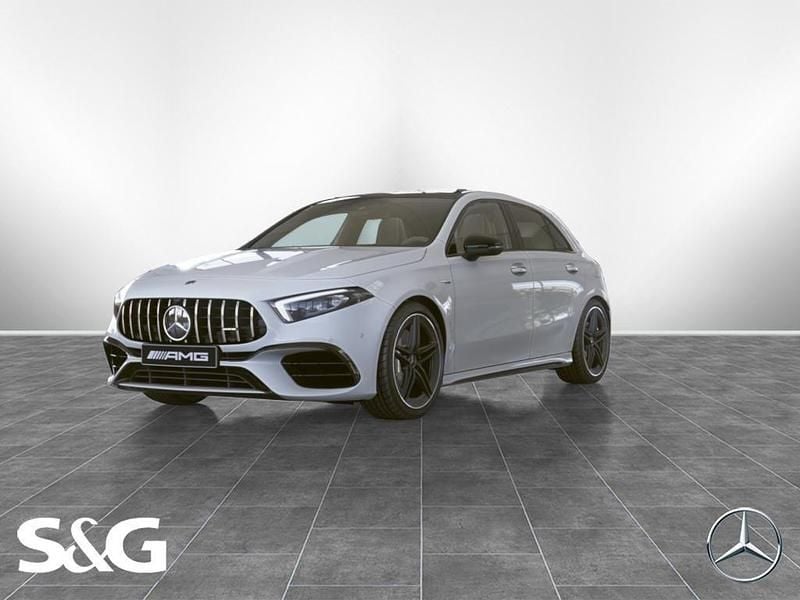 Unilack polarweiß Gebraucht 2020 Mercedes A45 AMG AMG Limousine | 37.377 € (Fairer Preis) - Bild 1/4