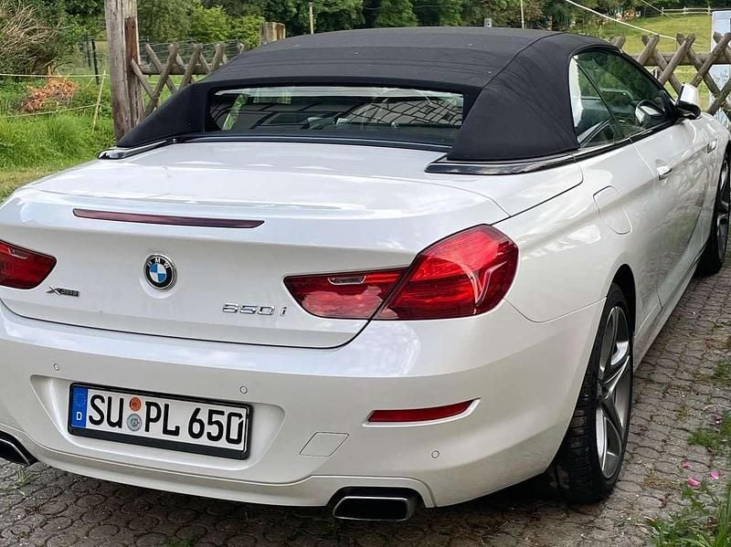 Gebraucht BMW 650 Cabriolet Sport Line 449 PS (330 kW) 2014 Weiß Cabrio