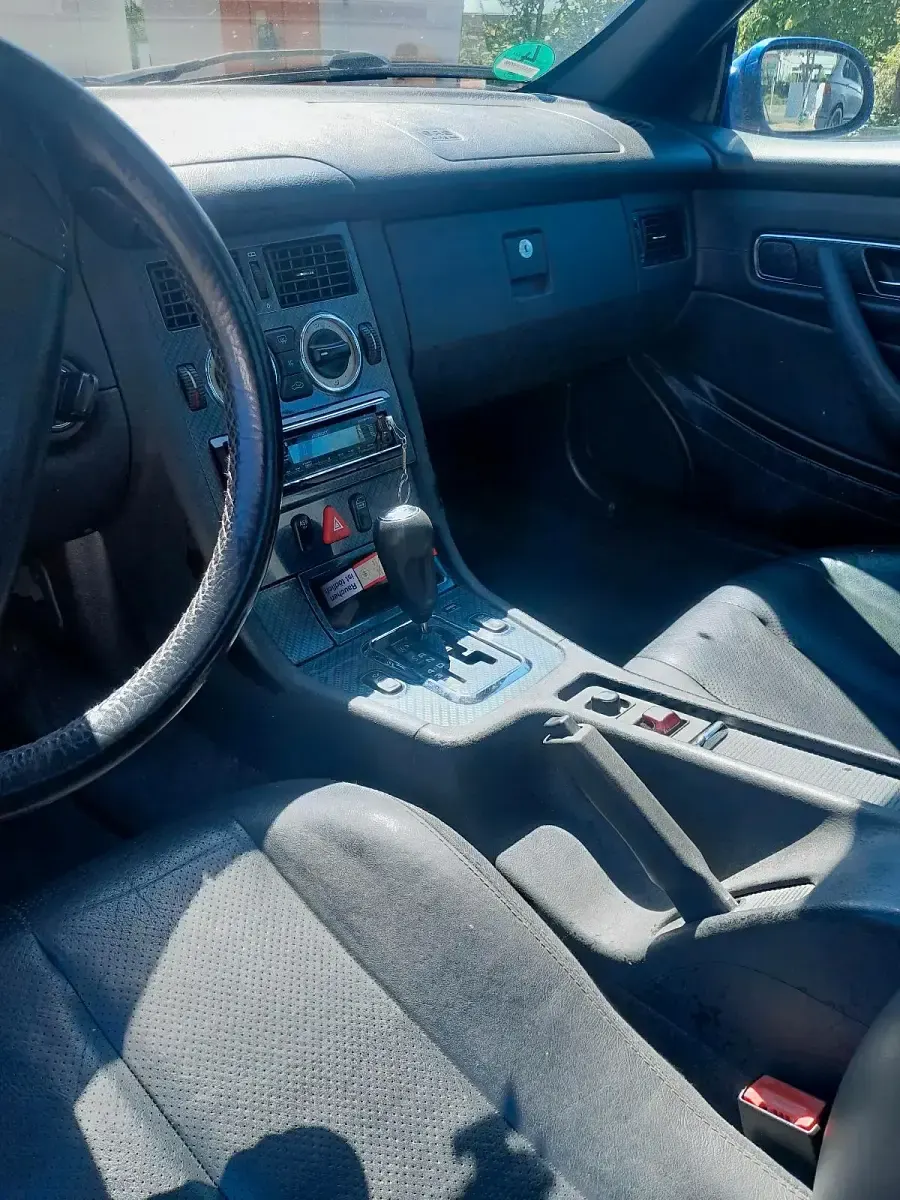 Gebraucht Mercedes SLK230 1996 Blau Cabrio