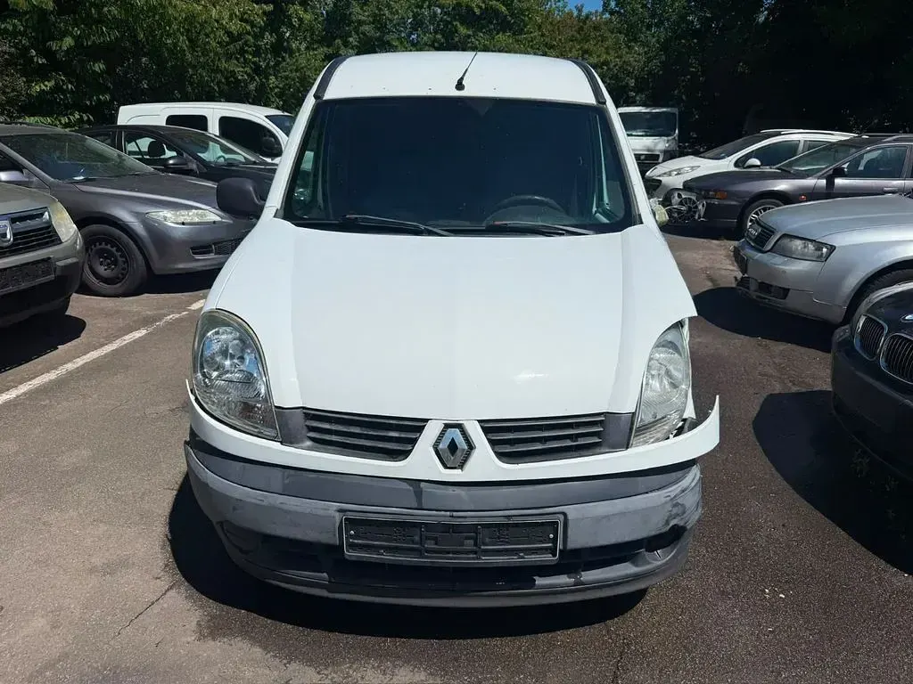 Gebraucht Renault Kangoo Campus 68 PS (50 kW) 2008 Weiß Van / Kleinbus