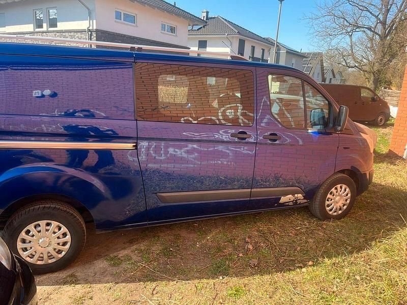 Gebraucht Ford Transit Custom 125 PS (91 kW) 2013 Blau Van / Kleinbus