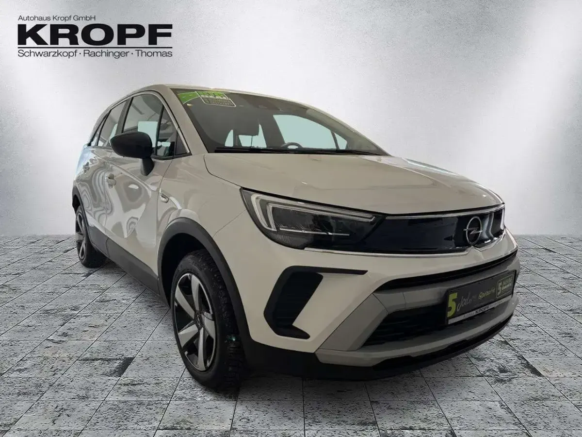 Gebraucht Opel Crossland Elegance 110 PS (80 kW) 2023 Weiß SUV