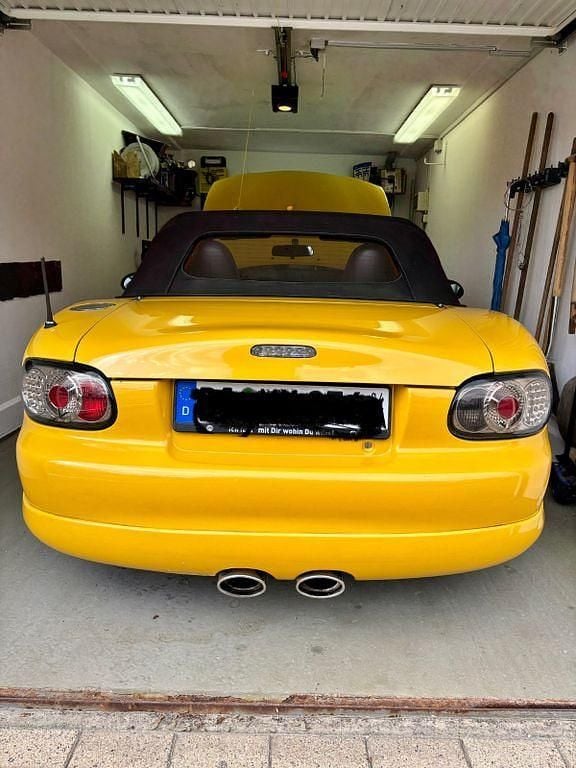 Gebraucht Mazda MX5 110 PS (80 kW) 2002 Gelb Cabrio