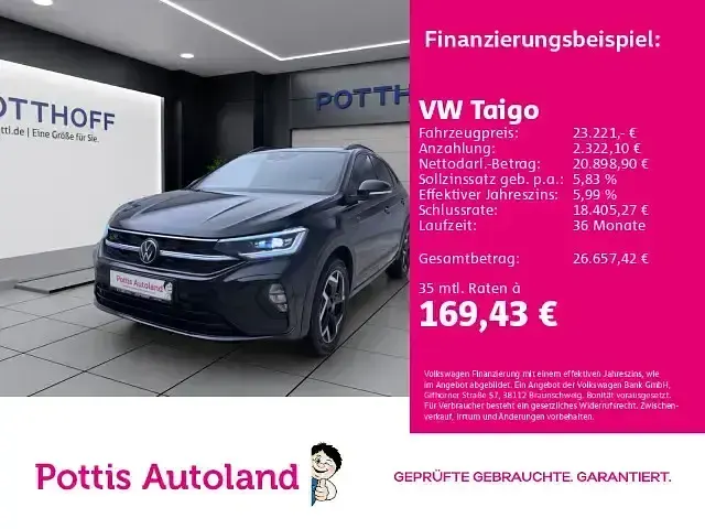 Gebraucht VW Taigo R-line 116 PS (85 kW) 2025 SUV