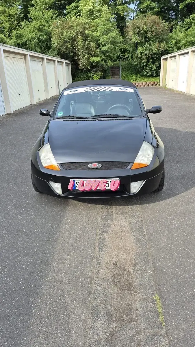 Gebraucht Ford StreetKa 95 PS (69 kW) 2003 Schwarz Cabrio