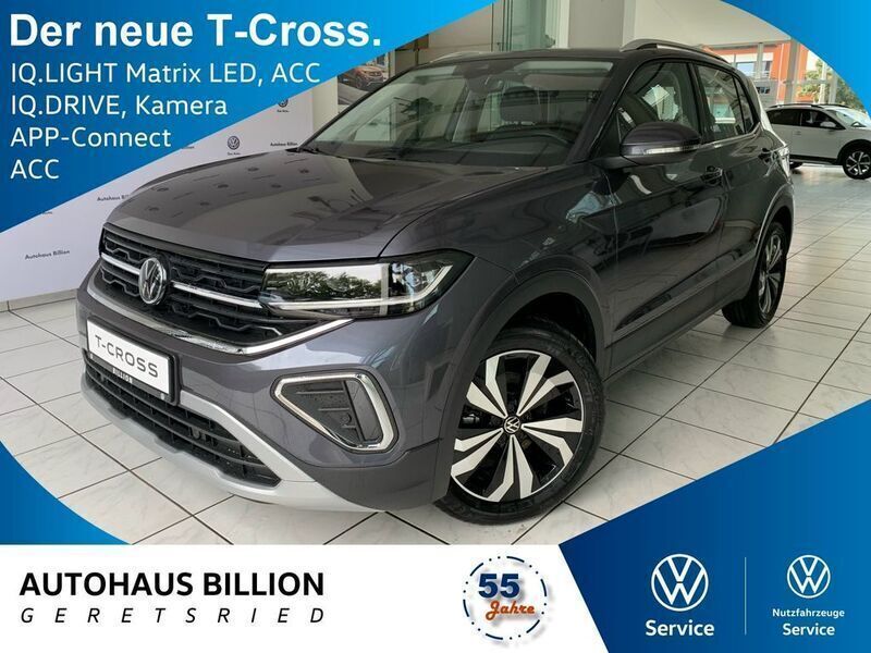 Rauchgrau metallic Neu 2024 VW T-Cross Style SUV | 29.490 € (Fairer Preis) - Bild 1/3