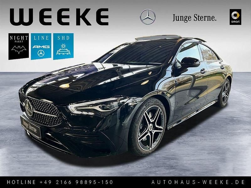 Gebraucht Mercedes CLA200 AMG Line Premium 163 PS (119 kW) 2024 Schwarz Coupé