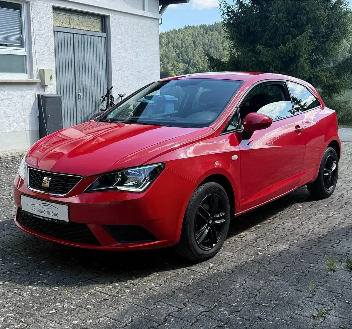 Gebraucht Seat Ibiza Style 90 PS (66 kW) 2015 Rot Kleinwagen