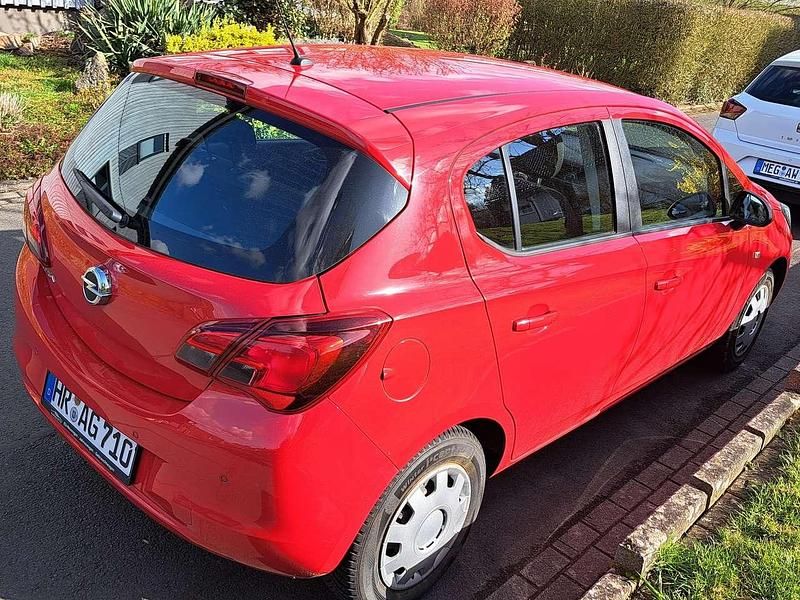 Gebraucht Opel Corsa Edition 90 PS (66 kW) 2017 Rot Kleinwagen