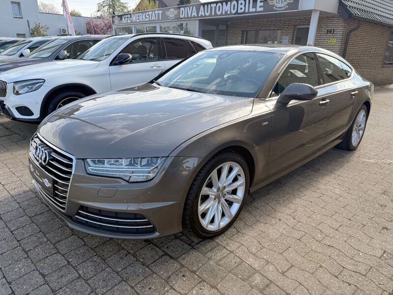 Grau Gebraucht 2016 Audi A7 Sportback S-Line Kleinwagen | 28.999 € (Fairer Preis) - Bild 1/4
