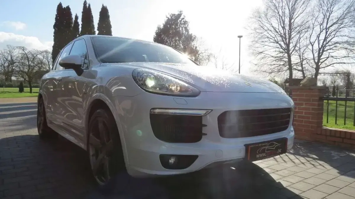 Gebraucht Porsche Cayenne S Diesel 385 PS (283 kW) 2017 Weiß SUV