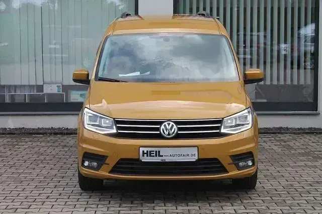 Gebraucht VW Caddy Maxi 150 PS (110 kW) 2020 Gelb Van / Kleinbus