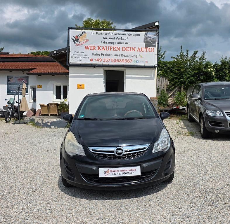Schwarz Gebraucht 2013 Opel Corsa Edition Kleinwagen | 2.400 € (Guter Preis) - Bild 1/4