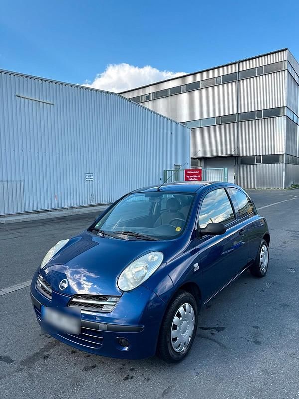Blau Gebraucht 2005 Nissan Micra Limousine | 650 € (Fairer Preis) - Bild 1/4