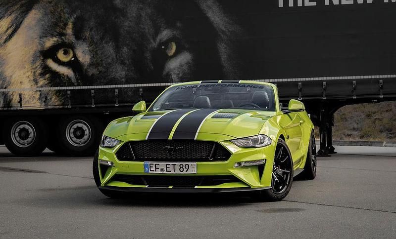 Grün Gebraucht 2021 Ford Mustang GT Cabrio | 49.999 € (Etwas zu teuer) - Bild 1/4
