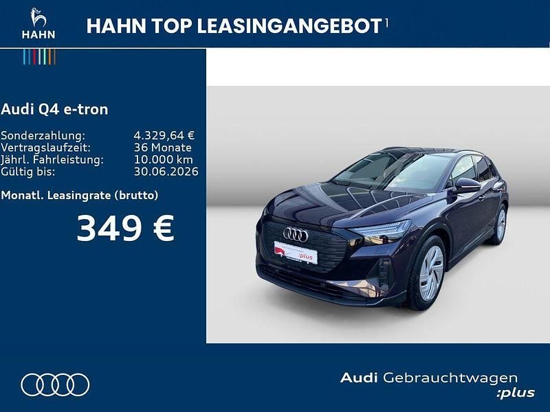 Gebraucht Audi Q4 e-tron Basis 210 kW (286 PS) 2025 Auroraviolett metallic SUV
