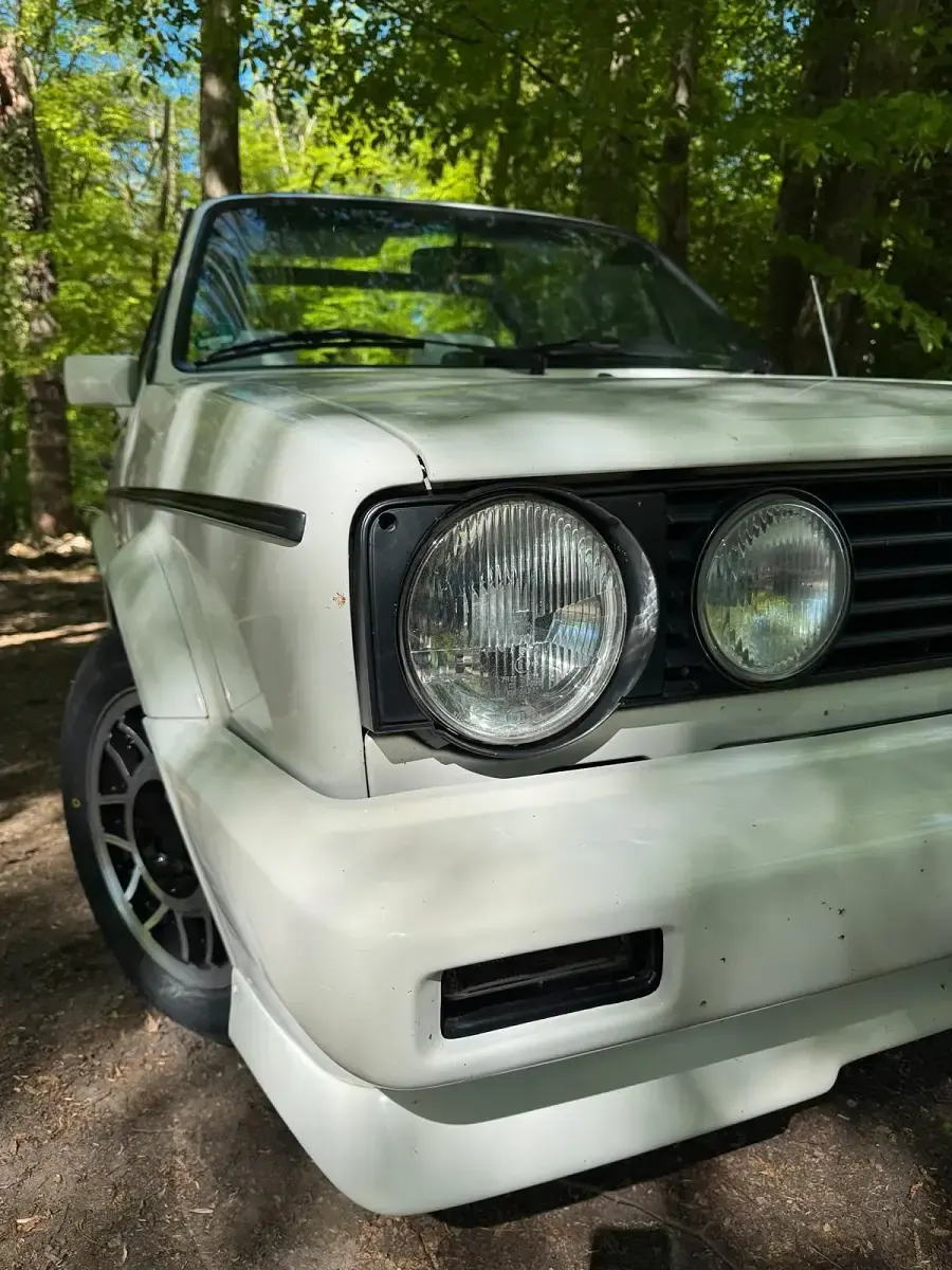 Gebraucht VW Golf Cabriolet 98 PS (72 kW) 1990 Weiß Cabrio