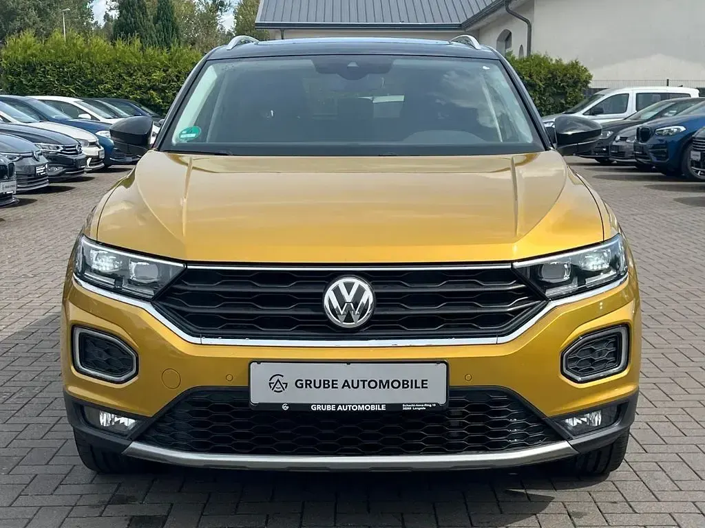 Gebraucht VW T-Roc Style 150 PS (110 kW) 2017 Gelb SUV