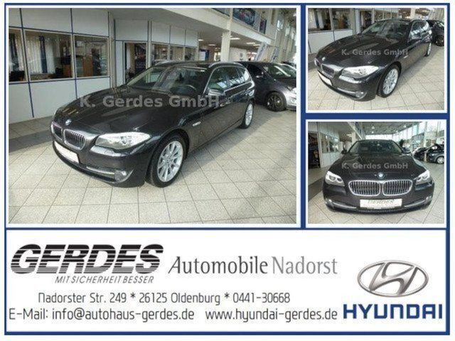Grau metallic Gebraucht 2013 BMW 525 Kombi | 21.990 € - Bild 1/4