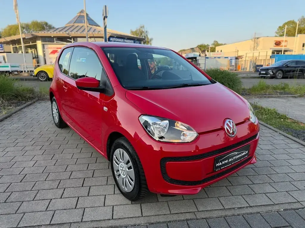 Gebraucht VW up! move up! 60 PS (44 kW) 2015 Rot Kleinwagen