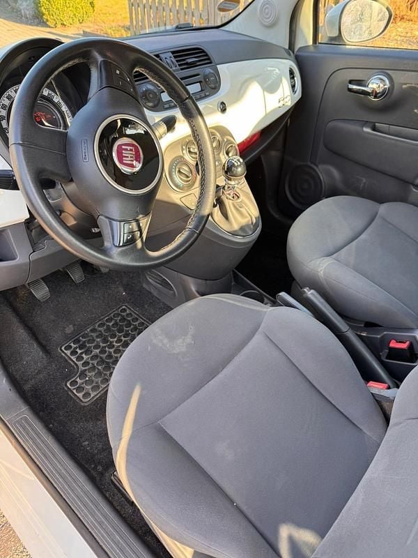 Gebraucht Fiat 500 69 PS (50 kW) 2011 Weiß Kleinwagen