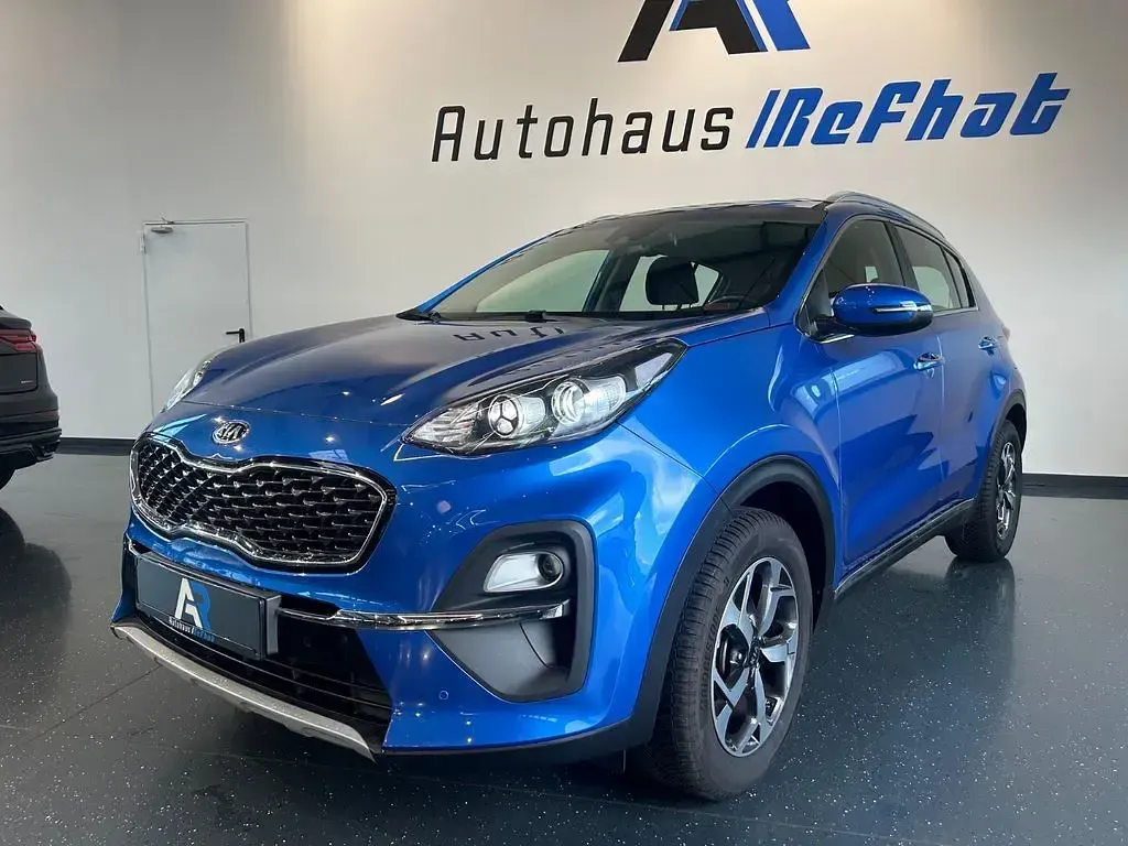 Gebraucht Kia Sportage Vision 177 PS (130 kW) 2020 Blau SUV