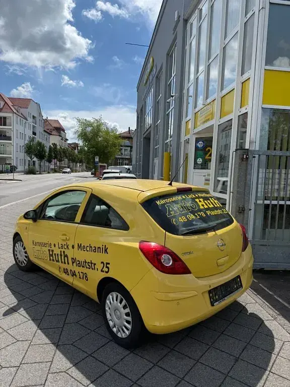 Gebraucht Opel Corsa 80 PS (58 kW) 2008 Gelb Kleinwagen